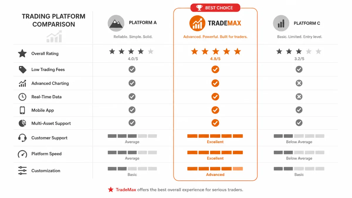 Trébol Investencia — comparación de plataformas